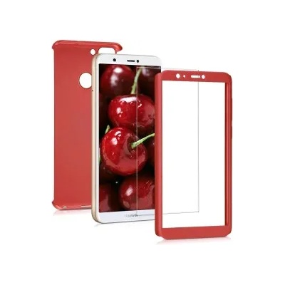 kwmobile Калъф за Huawei P Smart - тъмночервен