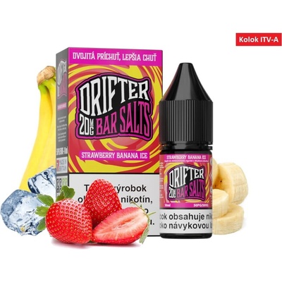 Juice Sauz Drifter Bar Salts Strawberry Banana Ice 10 ml 20 mg