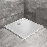 Radaway Doros C Stone квадратно душ корито 90x90 см бял акрил (SDRC9090-01-04S)