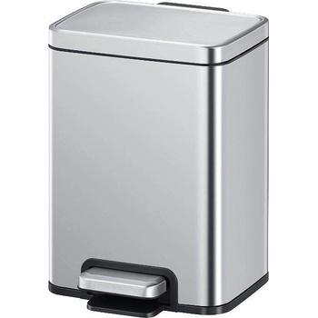 EKO-Europe Кош за отпадъци EKO MADISON с педал (6 л) - инокс мат (EKO 936106 - Matt s/s)