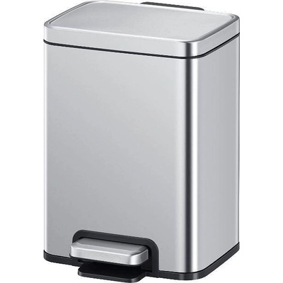 EKO-Europe Кош за отпадъци EKO MADISON с педал (6 л) - инокс мат (EKO 936106 - Matt s/s)