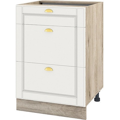 ИРИМ Долен кухненски шкаф Сити АРФ-Бяло мат-09-57 60 см