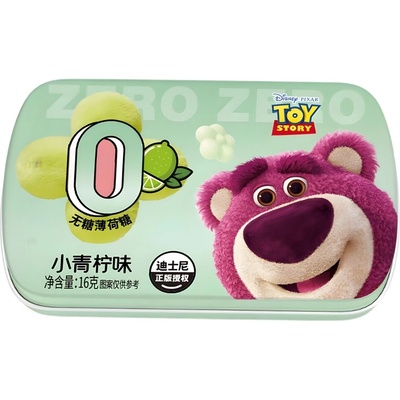 Qi Disney Lotso Sugar-Free Lime Mint Candy 16 g