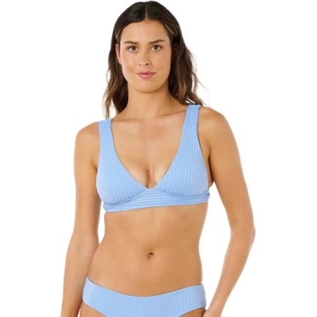 Rip Curl Premium Surf D-DD Deep V bikini top - Blue (Light Blue)