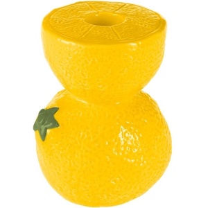 EGLO Свещник Eglo - Dati, керамичен, 12 cm, жълт (422906)