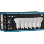 Mexen Nova 6x LED крушка GU10, 3W, Студена - 6500K, 315 lm - L107-GU10-0365-01x06 (L107-GU10-0365-01x06)