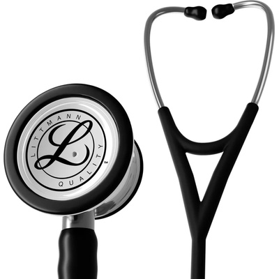 3M Littmann Cardiology IV : Black, Satin Finish - 6177C