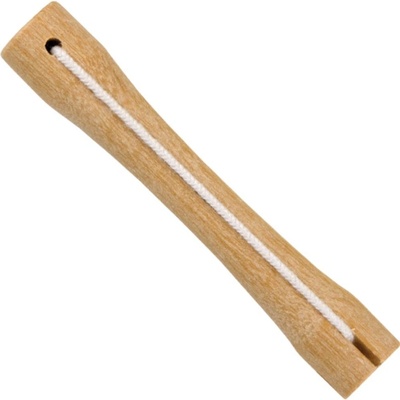 Eurostil Wooden Hair Curlers - drevenné natáčky 01579 - Ø 11 mm - dĺžka: 7 cm - hrubšie okraje - 12 ks / bal
