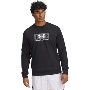 Under Armour Men's Rival Terry 1/4 Zip Fleece - Black