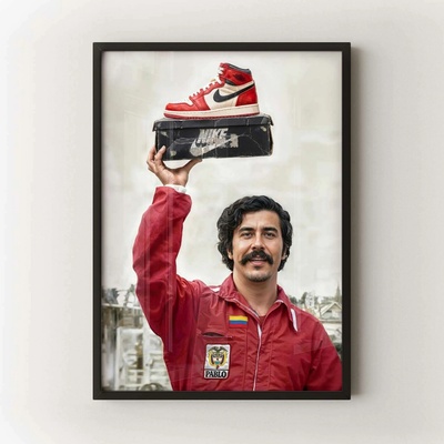 Pablo Sneakerhead Velikost: 30x40 cm, Rám: Černý