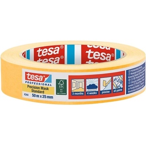 tesa ХАРТИЕНА ЛЕНТА Tesa ЗА ПРЕЦИЗНО ПОКРИВАНЕ 25ммх50м ОРАНЖ (04344-00003-00)