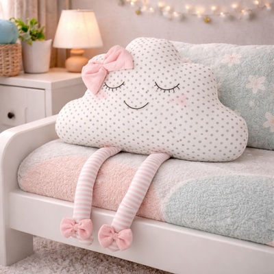 SLEEPWELL /vankúš OBLÁČIK ružový 40cm