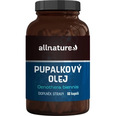 Allnature Pupalkový olej 60 kapsúl