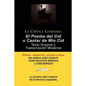 Poema del Cid O Cantar de Mio Cid | Juan Bautista Bergua (ISBN: 9788470839597)