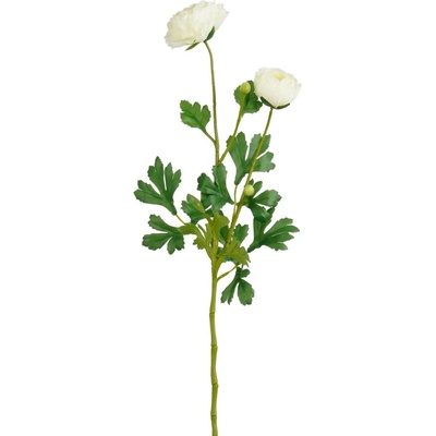 Mica Decorations Umelá kvetina iskerník, krémová, 70 cm