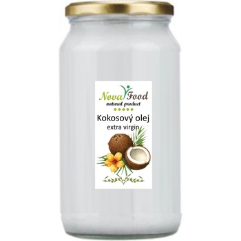 Novafood Kokosový olej extra virgin 900 ml