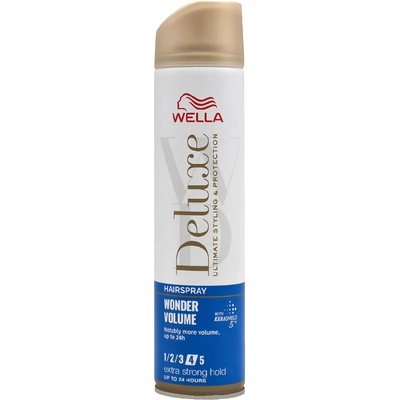 Wella Deluxe Wonder Volume Extra Strong Hold Hairspray 250 ml