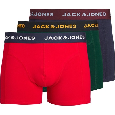 Jack and Jones Мъжки боксерки Jack and Jones James 3-Pack Boxer Trunk Mens - Multi