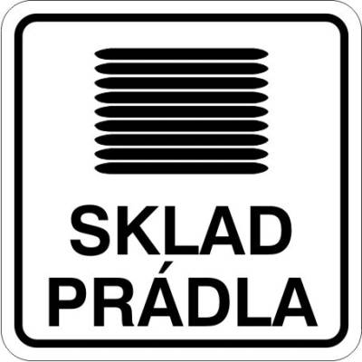RAFO Samolepka Sklad prádla Velikosti: 8 x 8 cm
