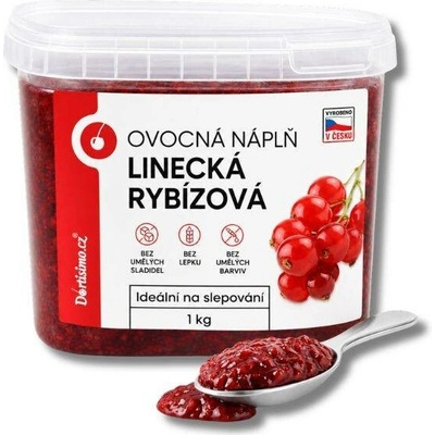 Dortisimo Ovocná náplň Linecká rybízová 1 kg