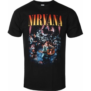 ROCK OFF мъжка тениска Nirvana - Unplugged Photo - Черен - ROCK OFF - NIRVTS23MB