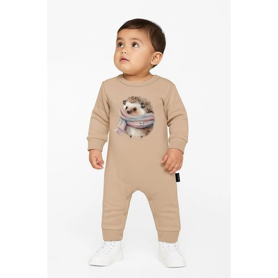 Baby chlapčenský overal Ježko baby blue