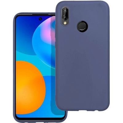 Púzdro Huawei P30 Lite silikónové modrá farba