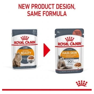 12 x Royal Canin kapsička Hair & Skin Care in Gravy 85 g