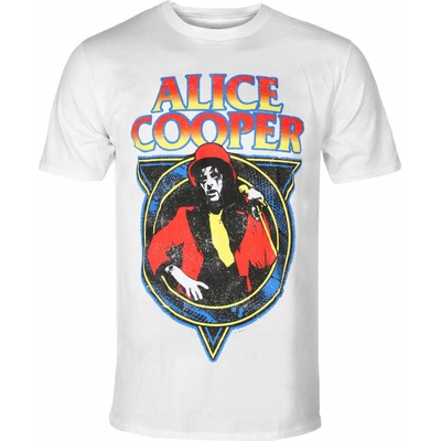 ROCK OFF мъжка тениска Alice Cooper - Snakeskin WHT - ROCK OFF - ACTEE17MW