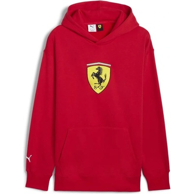 FERRARI mikina PUMA RACE Big Shield 25 red