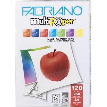 Fabriano Копирна хартия Fabriano Multipaper, A4, 120 g/m2, гланц, 250 листа (ON1505100200)