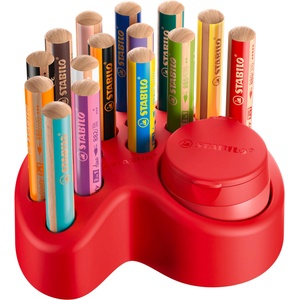 STABILO - colored pencil, watercolor & wax crayon - woody 3 in 1 - 880/15-01 (880/15-01)