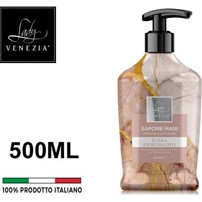 Lady Venezia Rosa Fiori di Loto tekuté mýdlo 500 ml