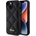 GUESS Кейс Guess Quilted Metal Logo за iPhone 15, черен (3666339149604)