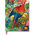 Paperblanks Тефтер Garden, 180 х 230 mm, широки редове, твърда корица, 72 листа (PB9304-6)