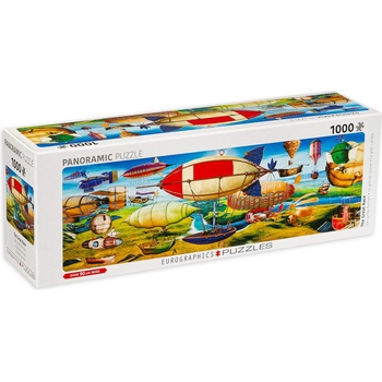 EUROGRAPHICS Панорамен пъзел Eurographics от 1000 части - Въздушно състезание (60105633)