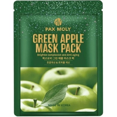 Pax Moly Лист маска за лице със зелена ябълка, 25 ml
