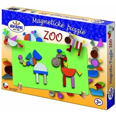 Magnetické puzzle ZOO 33x23x3,5cm
