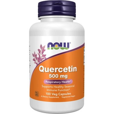 Now Foods Kvercetin Quercetin 500 mg 100 veg kapslí