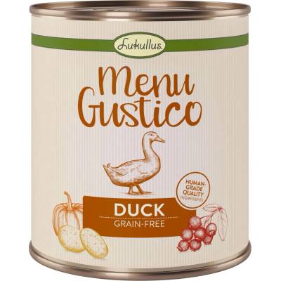 Lukullus Menu Gustico kačacie s mrkvou, brusinkami a rozmarínom 6 x 400 g