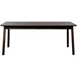 Unique Furniture Сгъваема трапезна маса с допълнителна плоча от декор от дъб 95x190 cm Bari - Unique Furniture (47653180)