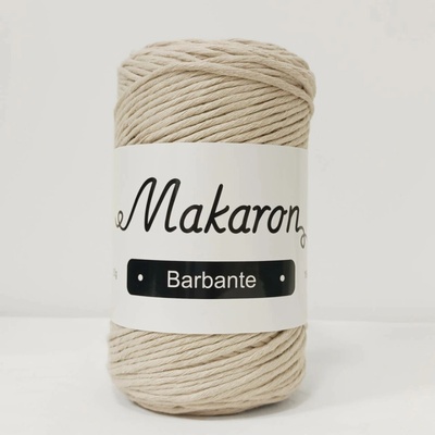 Makaron Barbante béžová 4mm