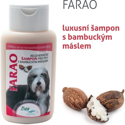 Bea Šampón faraón s bambuckým maslom pes 220 ml