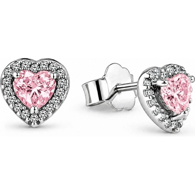 Pandora Romantické srdiečkové náušnice Timeless 298427C02
