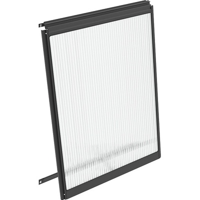 Vitavia Stenové ventilačné okno čierne Vitavia typ V 40000608 PC 6 mm LG4109