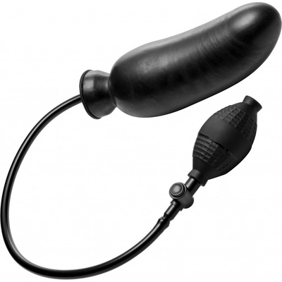 Master Series Renegade Inflatable Dildo Silver