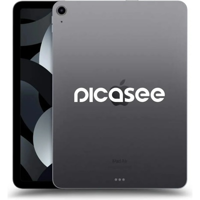 Picasee silikónový prehľadný obal pre Apple iPad Air 5 10.9 2022 Picasee new logo white