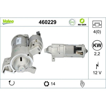 Startér VALEO 460229