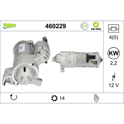Startér VALEO 460229