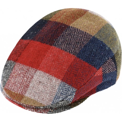 Fiebig Headwear since 1903 zimní vlněná kostkovaná bekovka